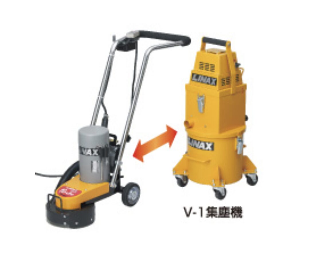 床表面研削機ポルチェと連結可能